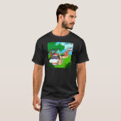 T-shirt Limace Agent de la Circulation Drôle (Devant entier)