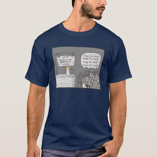 T-shirt Limaces pour le sel (Devant)