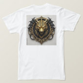 T-shirt L'image de dragon (Design dos)