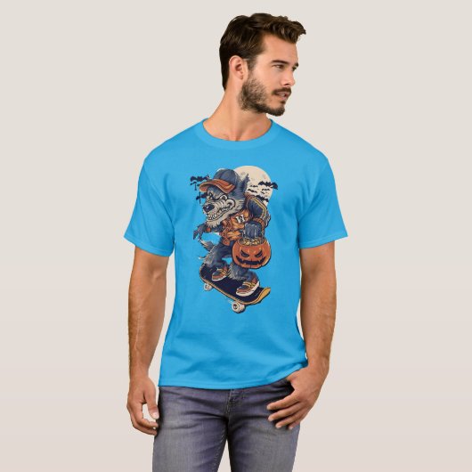 T-Shirt L'image est un dessin animé d'une équitati (Devant entier)