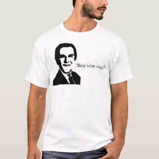 T-shirt L'image et la citation de George Bush, "ont besoin
