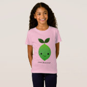 T-Shirt Lime Awesome Kawaii Lime (Devant entier)