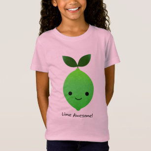 T-Shirt Lime Awesome Kawaii Lime