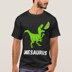 T-shirt Lime Dinosaures Citron Fruit Lemonade Cocktail Din
