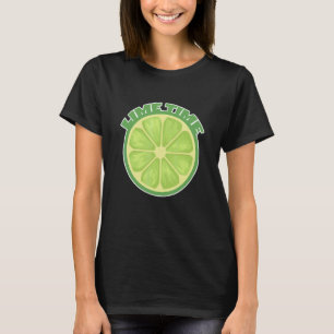 T-shirt Lime Time Margarita Lime Lime Barista