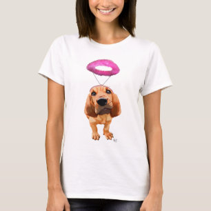 T-shirt Limier avec le halo rose angélique