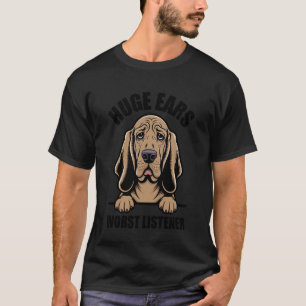 T-shirt Limier énormes oreilles pire auditeur, drôle de l