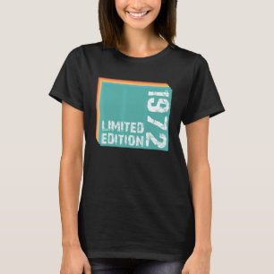 T-shirt Limit Edition 1972 Anniversaire