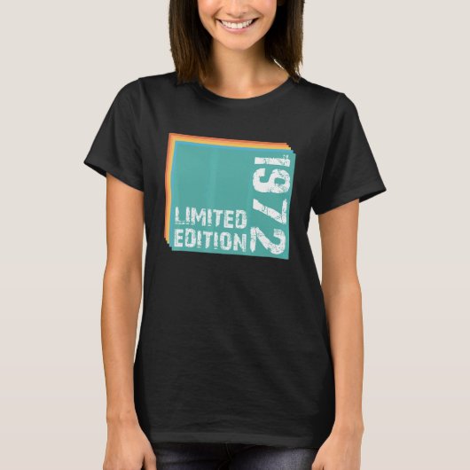 T-shirt Limit Edition 1972 Anniversaire (Devant)