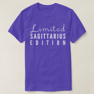 T-shirt limité de signe de zodiaque d'édition de