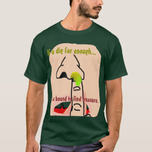 T-shirt limite pour trouver le trésor
