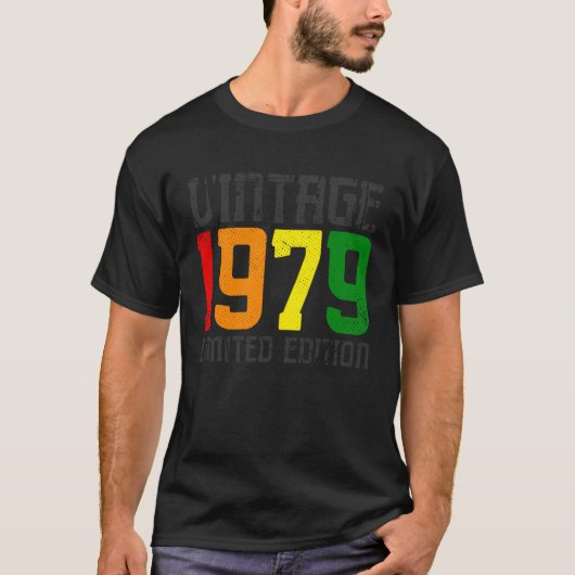 T-shirt Limited Edition - Vintage 1979 (Devant)