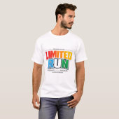 T-shirt Limited Run — Exclusive Edition (Devant entier)