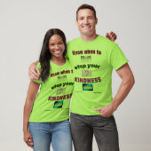 T-shirt "Limites de gentillesse" (Unisexe)