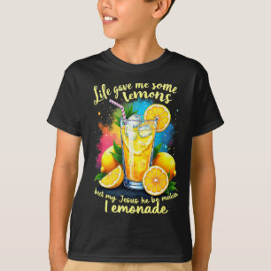T-shirt Limonade Bible La Vie M'a Donné Quelques Citrons J