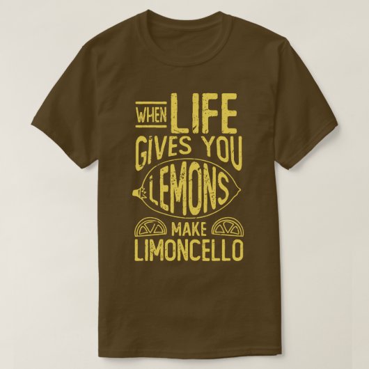 T-shirt Limoncello (Design devant)