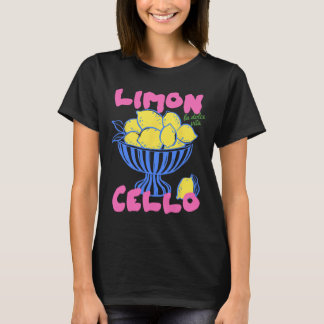 T-shirt Limoncello Italie Citrons Côte d'Amalfi Voyage Vac
