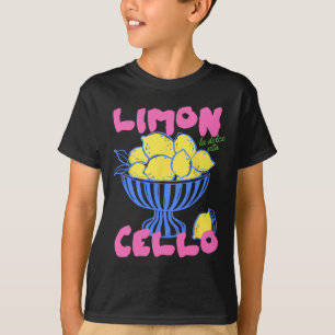 T-shirt Limoncello Italie Citrons Côte d'Amalfi Voyage Vac