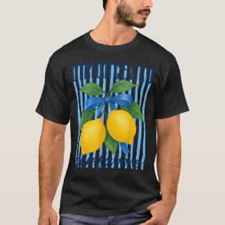 T-shirt Limoncello Par Faveur Citron Italien Côte Amalfi