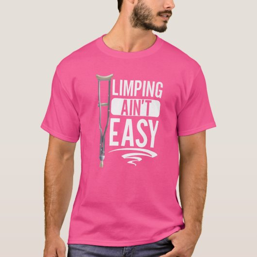 T-shirt Limpin Ain't Easy (Devant)