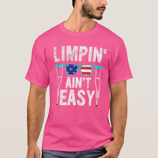 T-shirt Limpin Ain't Easy Broken 1 (Devant)