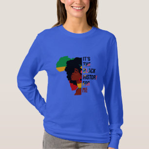 T-shirt L'importance de la vie noire Mois de l'histoire