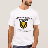 T-shirt L'imposition hebdomadaire de liberté officielle (Devant)