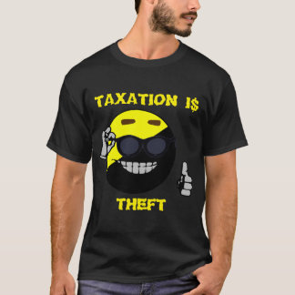 T-shirt L'impôt Ancap est un vol