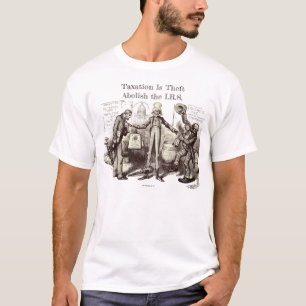 T-shirt L'impôt c'est le vol, l'abolition de l'URSS, Thom