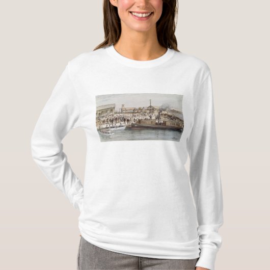 T-shirt L'inauguration du canal de Suez (Devant)