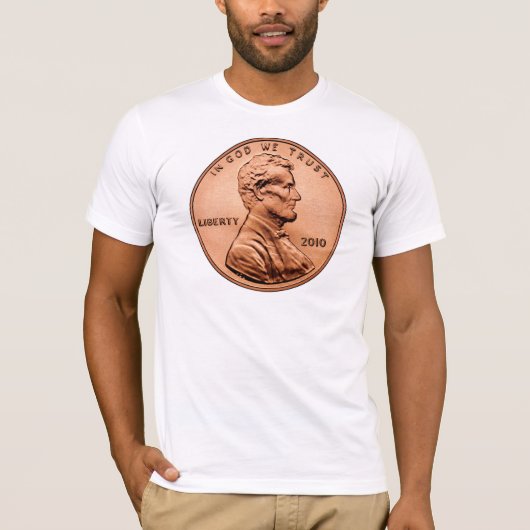 T-SHIRT LINCOL PENNY (Devant)