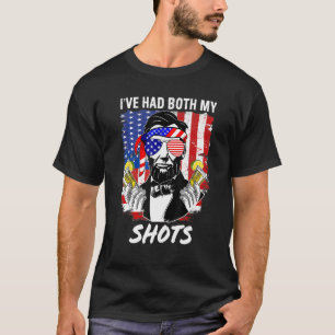 T-shirt Lincoln 4 juillet J'Ai Eu Mes Deux Chaussures Menn