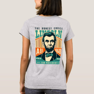 T-shirt Lincoln à la présidence - 1860