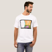 T-shirt Lincoln avec Daikon (Devant entier)