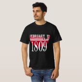 T-shirt Lincoln For President (Devant entier)