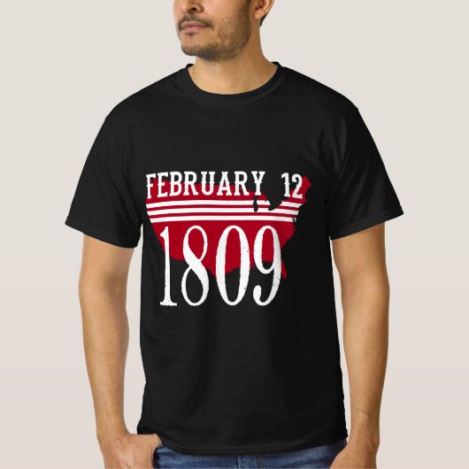 T-shirt Lincoln For President (Devant)