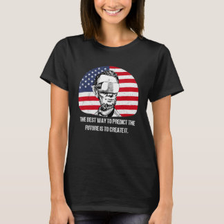 T-shirt Lincoln Futuristic VR Fiction Citation 1