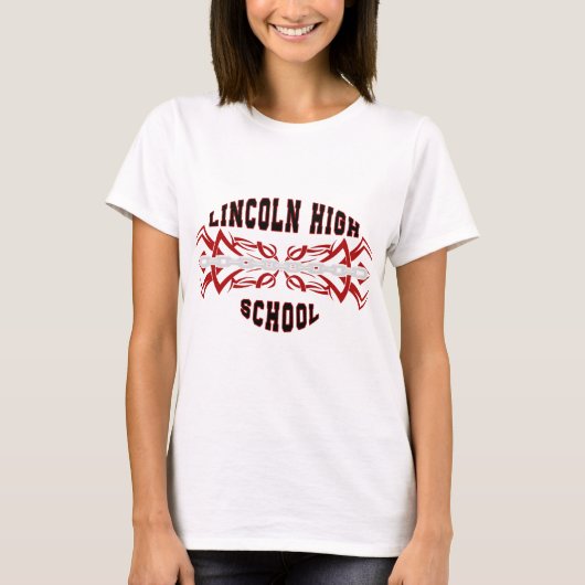 T-shirt Lincoln High School Links Tribal (Devant)