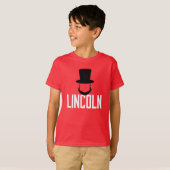 T-shirt LINCOLN - Top Hat & Beard (Devant entier)