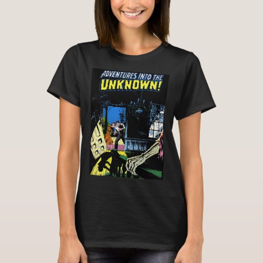 T-shirt L'inconnu Les intrus Comics Vintages (Devant)
