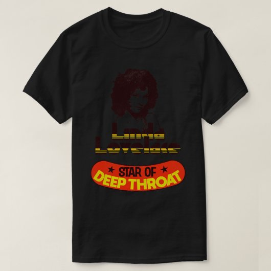 T-SHIRT LINDA LOVELACE (Design devant)