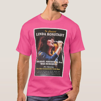 T-shirt Linda Ronstadt En Concert Les années 70