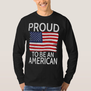 T-shirt L'Indépendance Américaine Fière D'Être Américaine