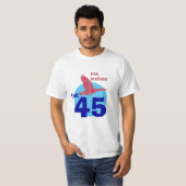 T-shirt L'indépendance écossaise #the45 libèrent le (Devant entier)