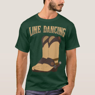 T-shirt Line Dancing Cowboy Boots Western Country Music Li