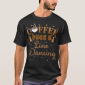 T-shirt Line Dancing Group Danse Enseignant Danser Cadeau (Devant)