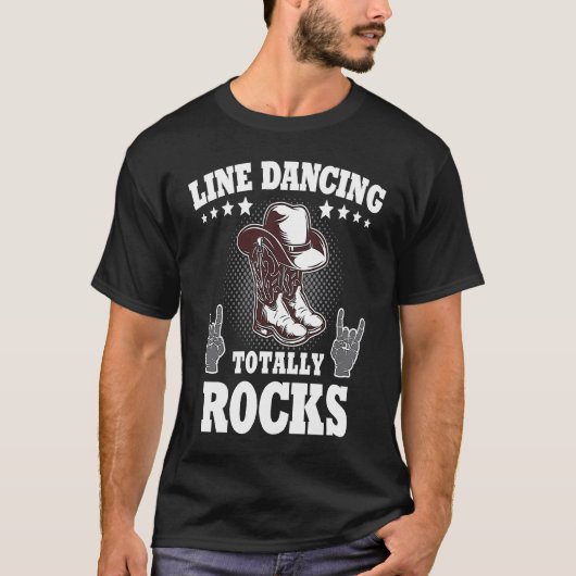 T-shirt Line dancing Line Dancer Line Dance 1 (Devant)