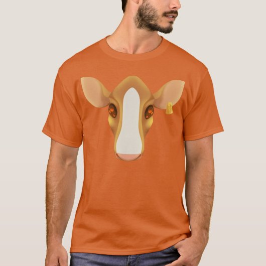 T-shirt Lineless Cow Art Version C (Devant)