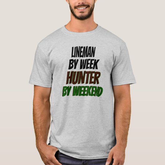 T-shirt Lineman Hunter (Devant)