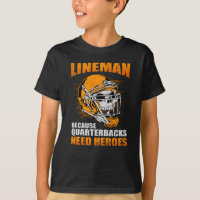 Lineman parce que quarts-back Football Lineman